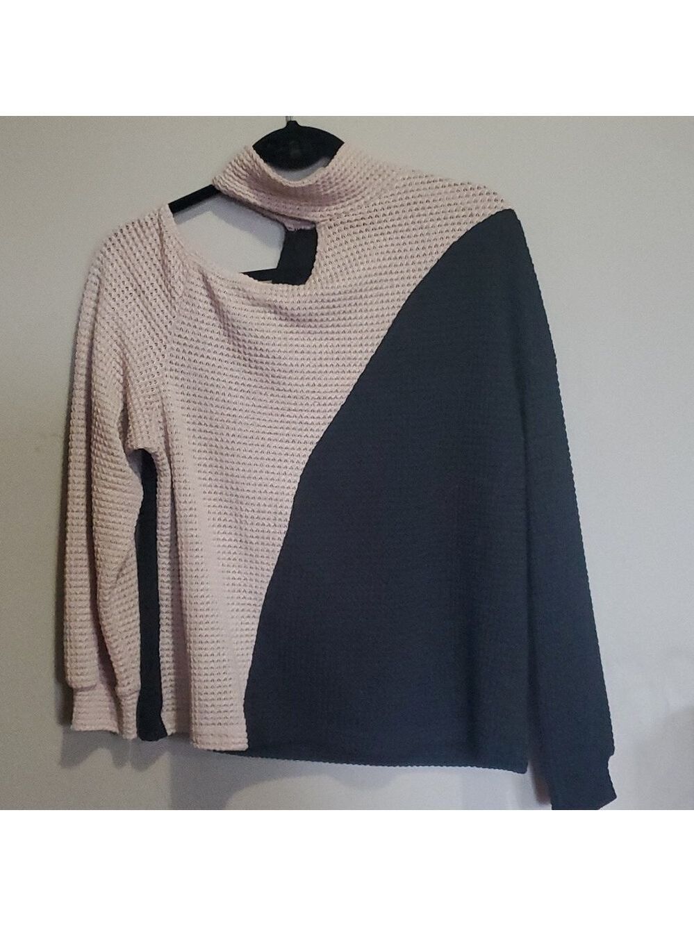 Shein waffle Knit top size medium